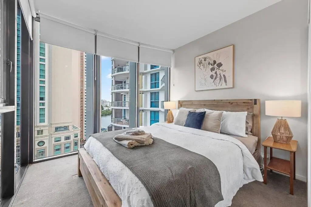 Modern Style 1Bed 1Bath Balcony Pool Cbd Apartamento Brisbane Austrália